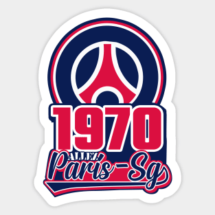 Paris sg 1970 Sticker